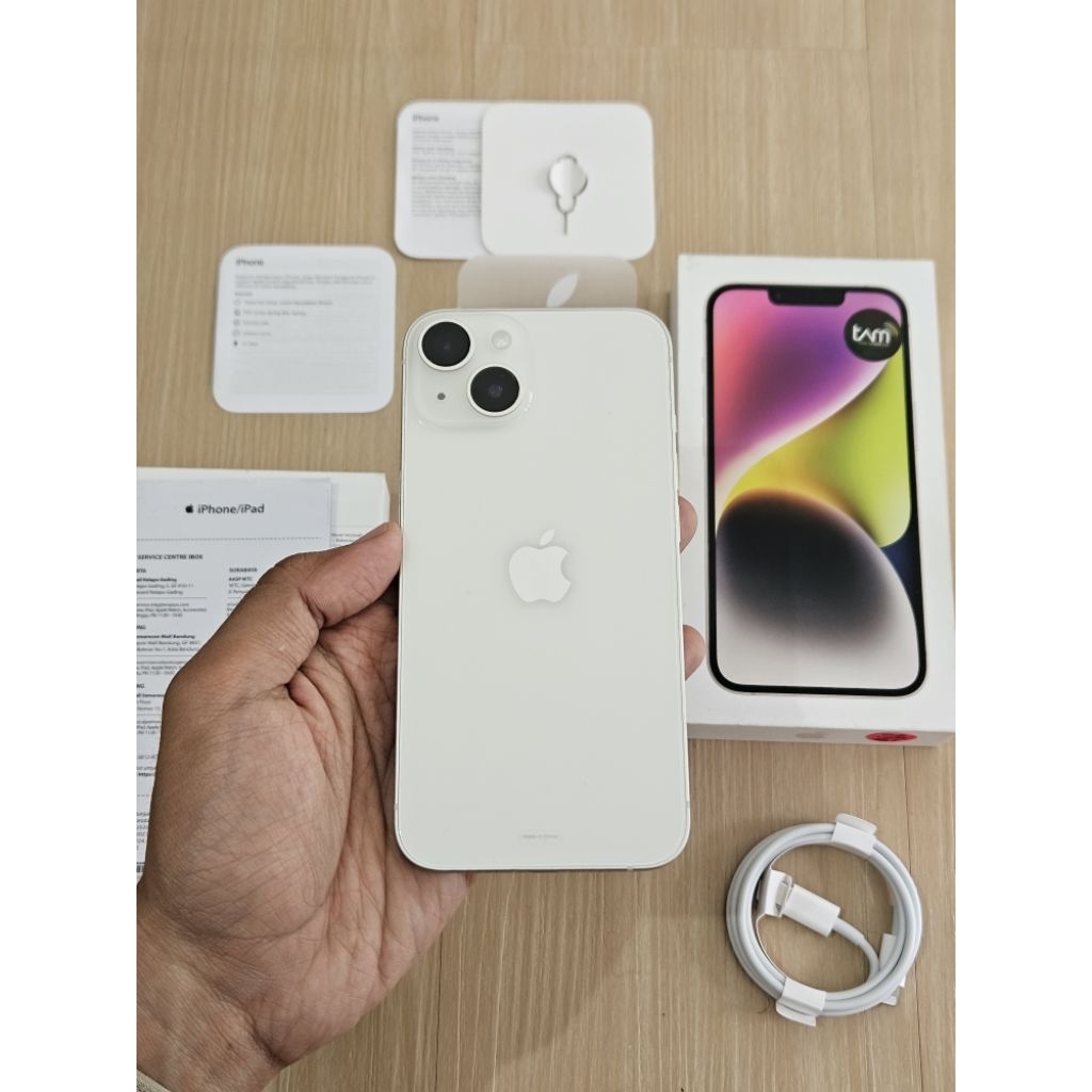 IPhone 14 128GB IBoX bh100% garansi on 9 februari 2027
