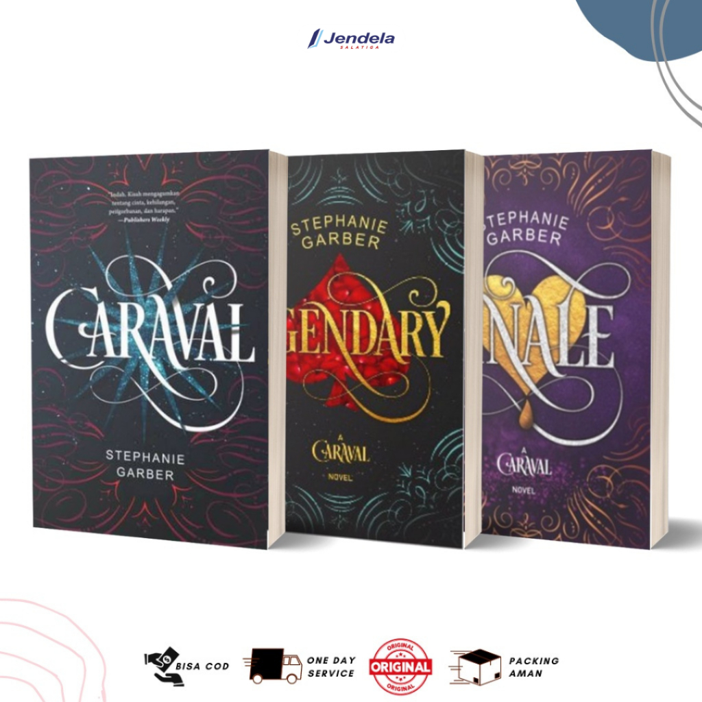 Trilogi Novel Caraval Legendary Finale by Stephanie Garber - Mizan