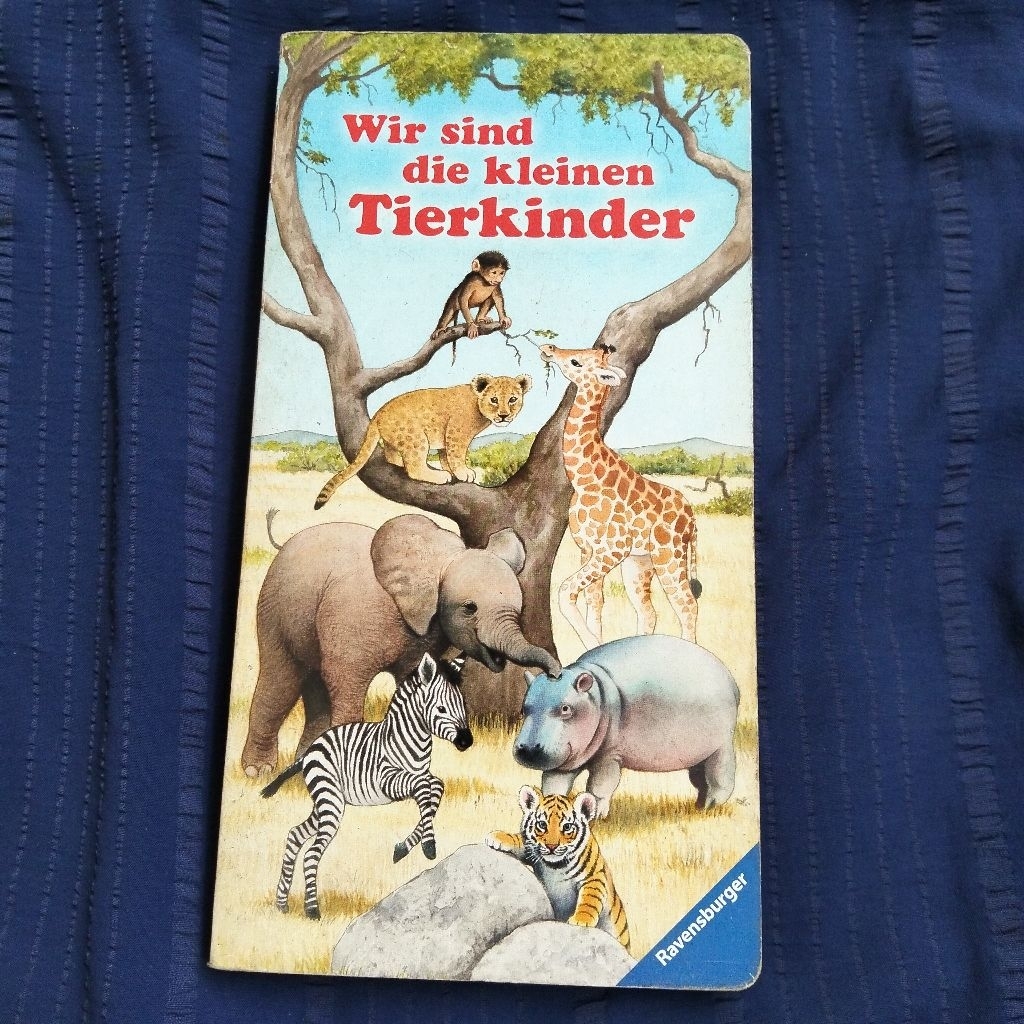 buku cerita anak bahasa Jerman (boardbook)