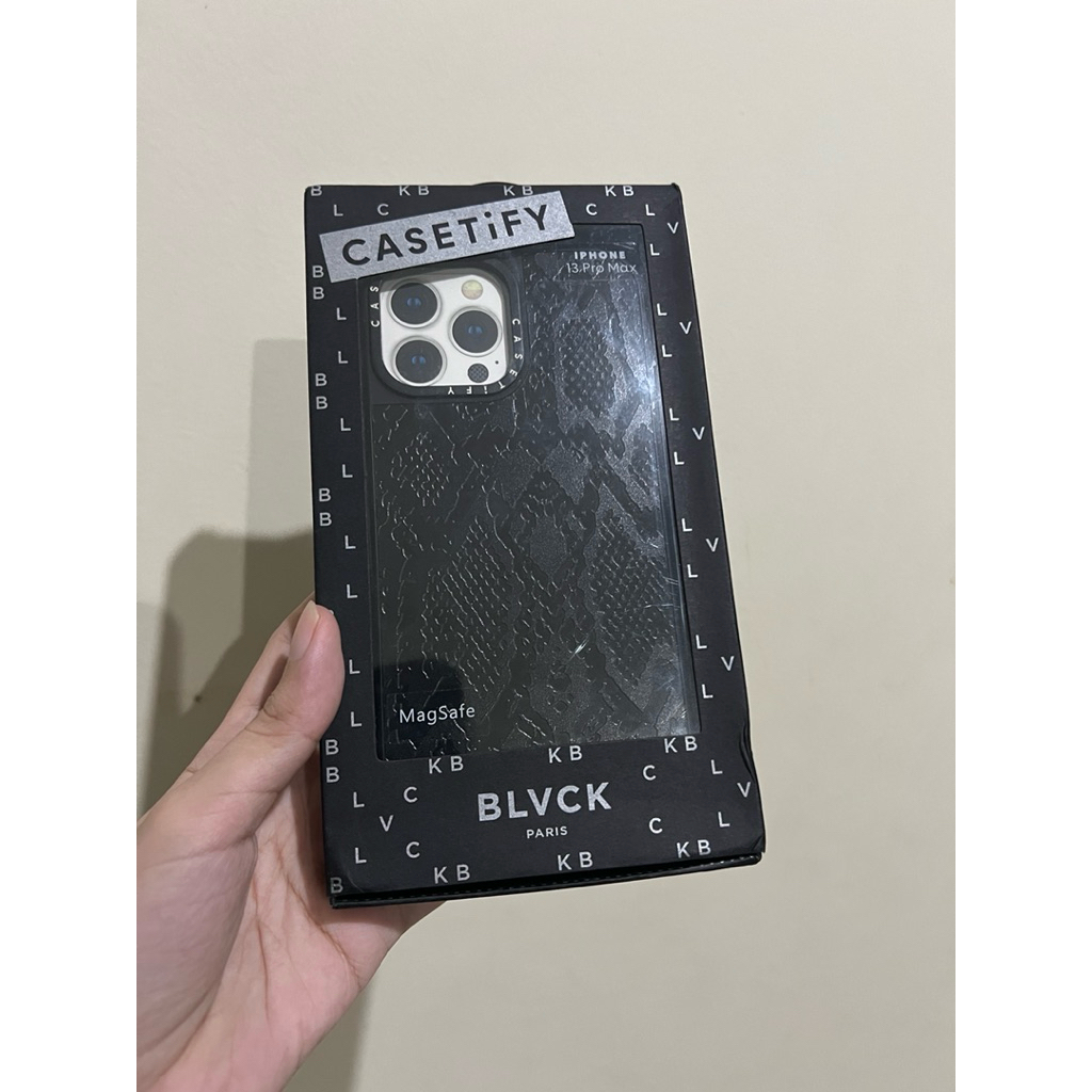 Preloved Casetify BLVCK PARIS Original for IPhone 13 Pro Max