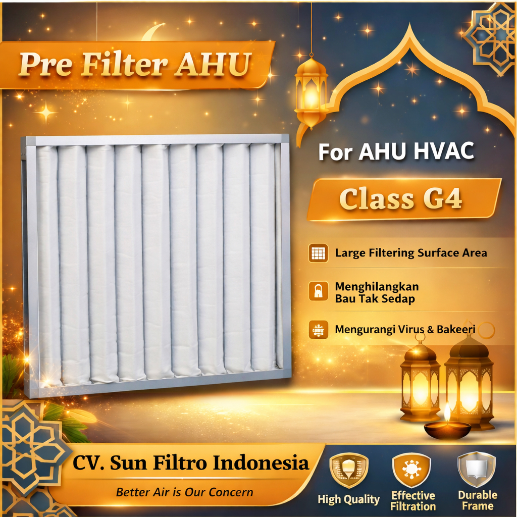 PRE FILTER AHU FRAME ALMUNIUM