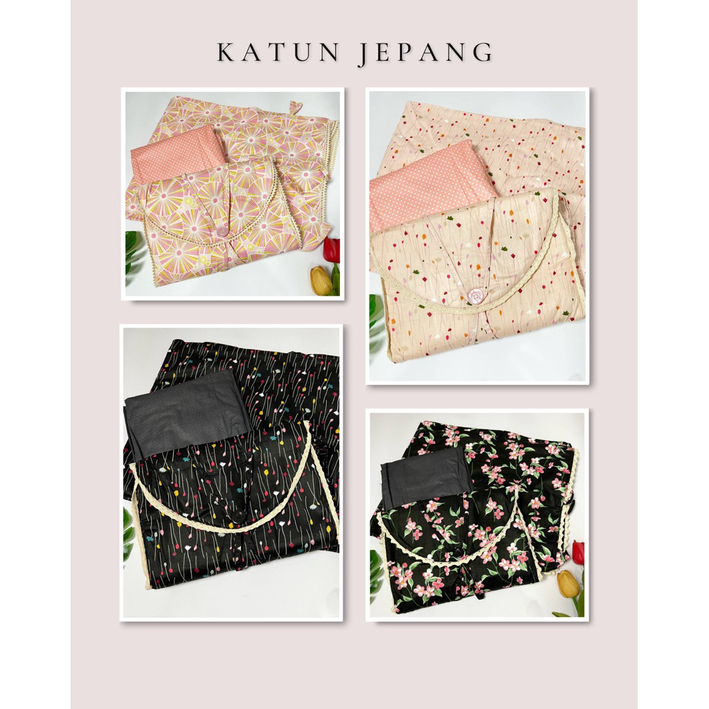 MUKENA KATUN JEPANG ORI JUMBO ZLASSICA ZLAMODA