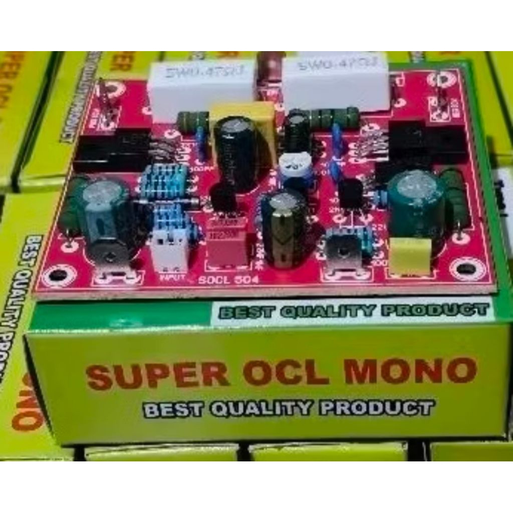 kit amplifier OCL 504 mono