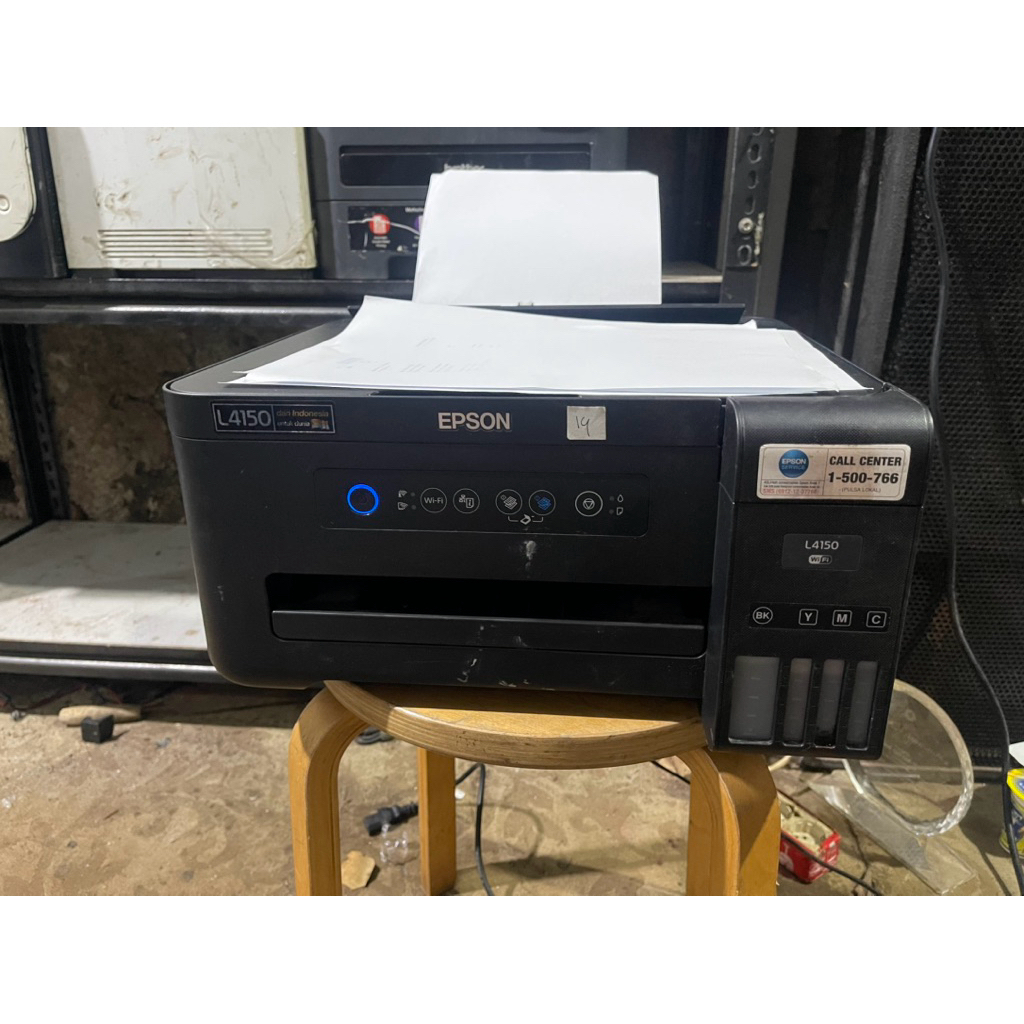 Printer Epson L4150 tinta kosong