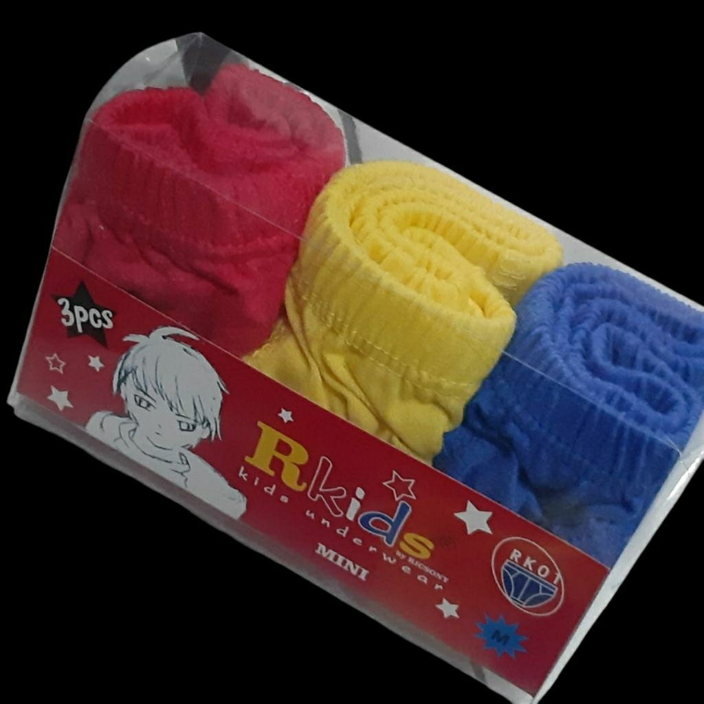 LSD RKIDS RK01 CELANA DALAM ANAK 3 - 11 TAHUN