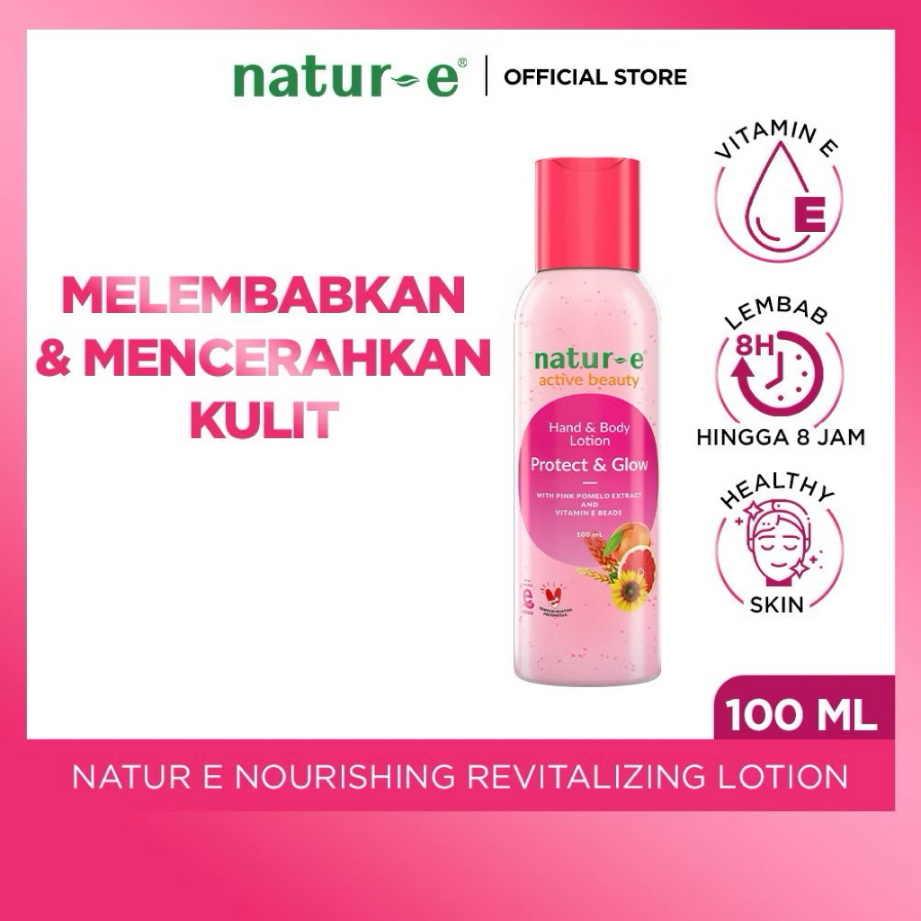 Natur-E Lotion Melembapkan & Mencerahkan Kulit 100ml