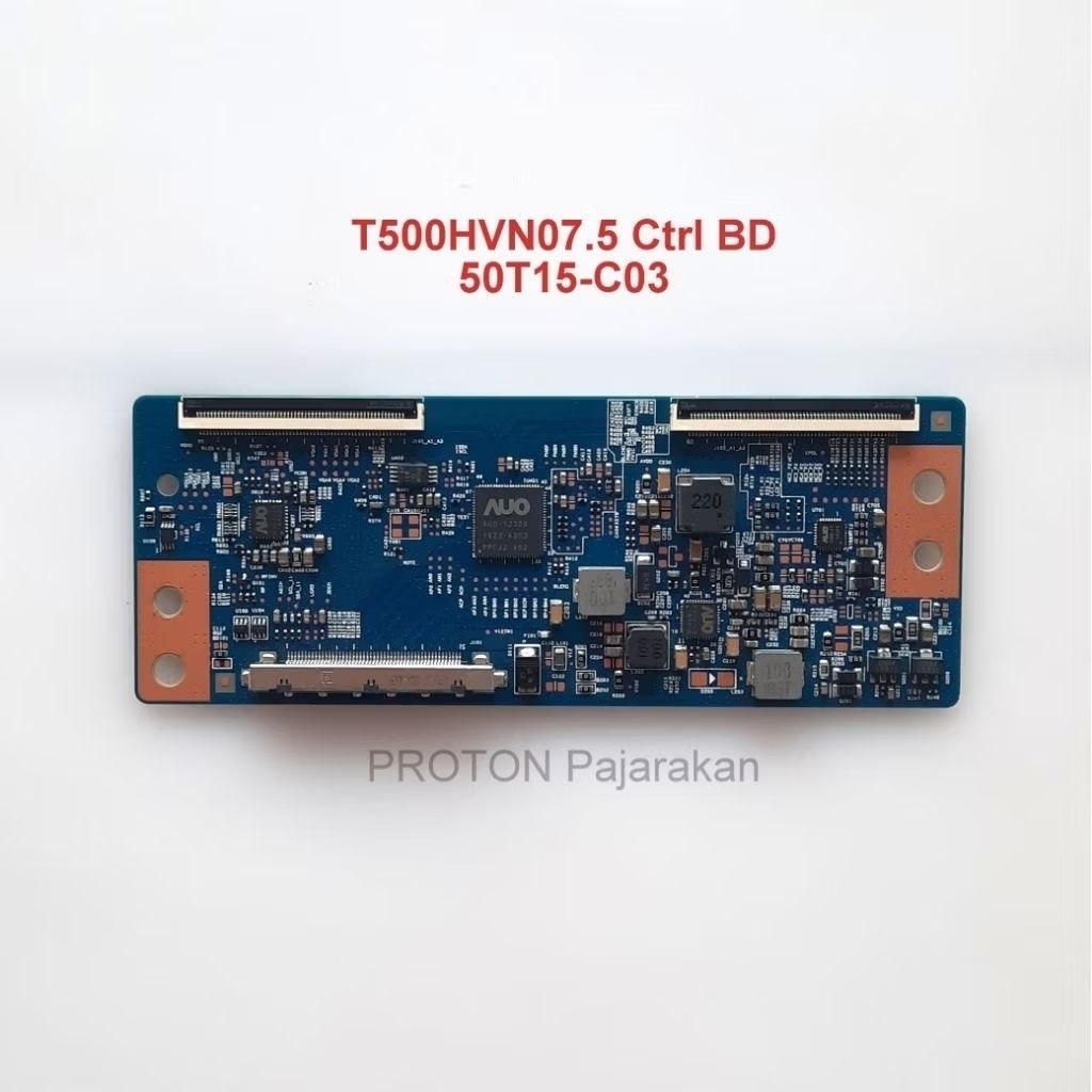 Tikon layar TV 50" AUO T500HVN07.5 Ctrl BD 50T15-C03 LCD panel Timing Control Board Polytron PLD 50S