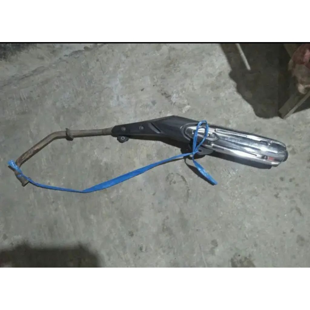 Kenalpot standar siap pasang motor Yamaha Jupiter MX New 135 original cabutan