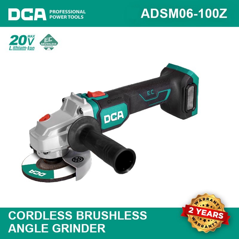 DCA ADSM06-100Z Mesin Gerinda Grinda Brushless dan Tanpa Baterai