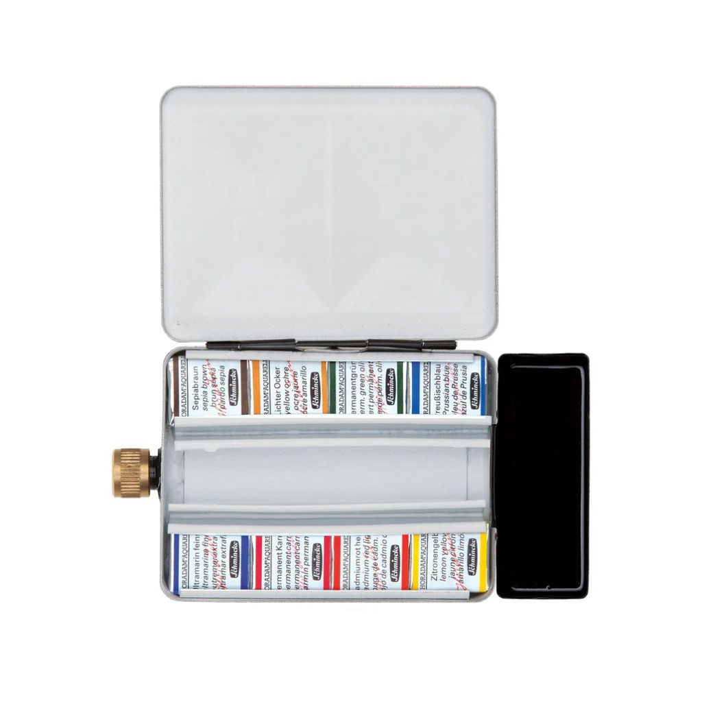 Schmincke Horadam Watercolor Set Metal Box Professional Artist Grade