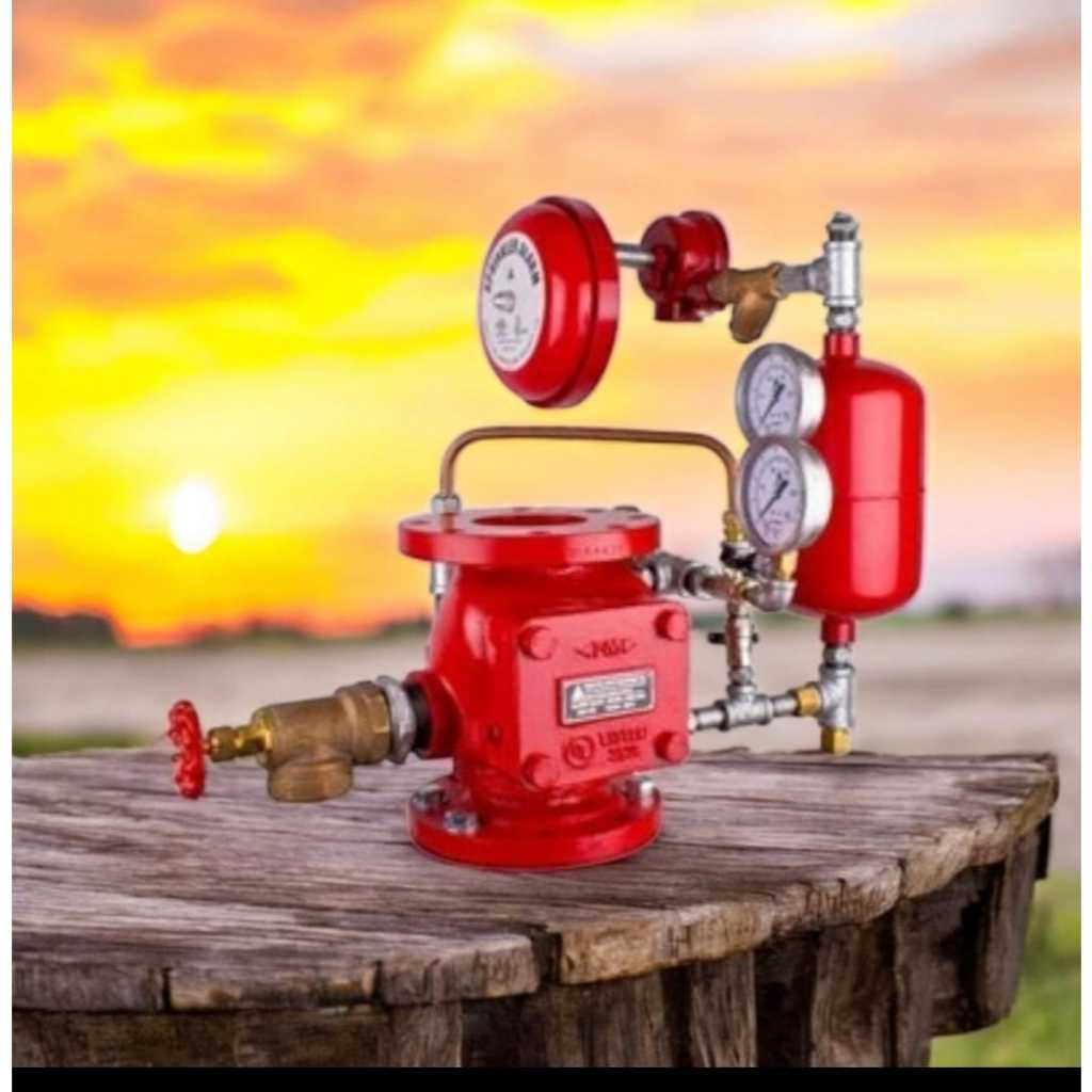 MCV alarm gong 4-6 inch main control valve 4 inch