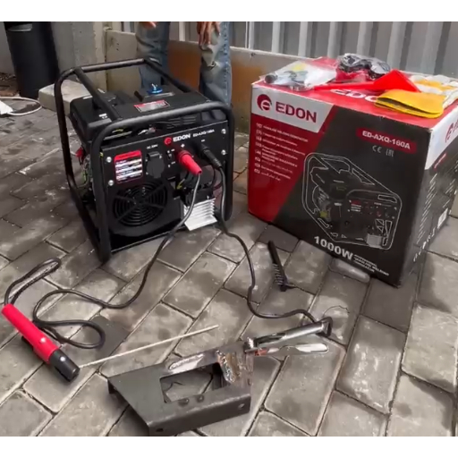 Genset LAS 1000Watt EDON ED-AXQ-160A AVR / Genset Mesin Welding Las Listrik 1000 Watt 160A Power Gen