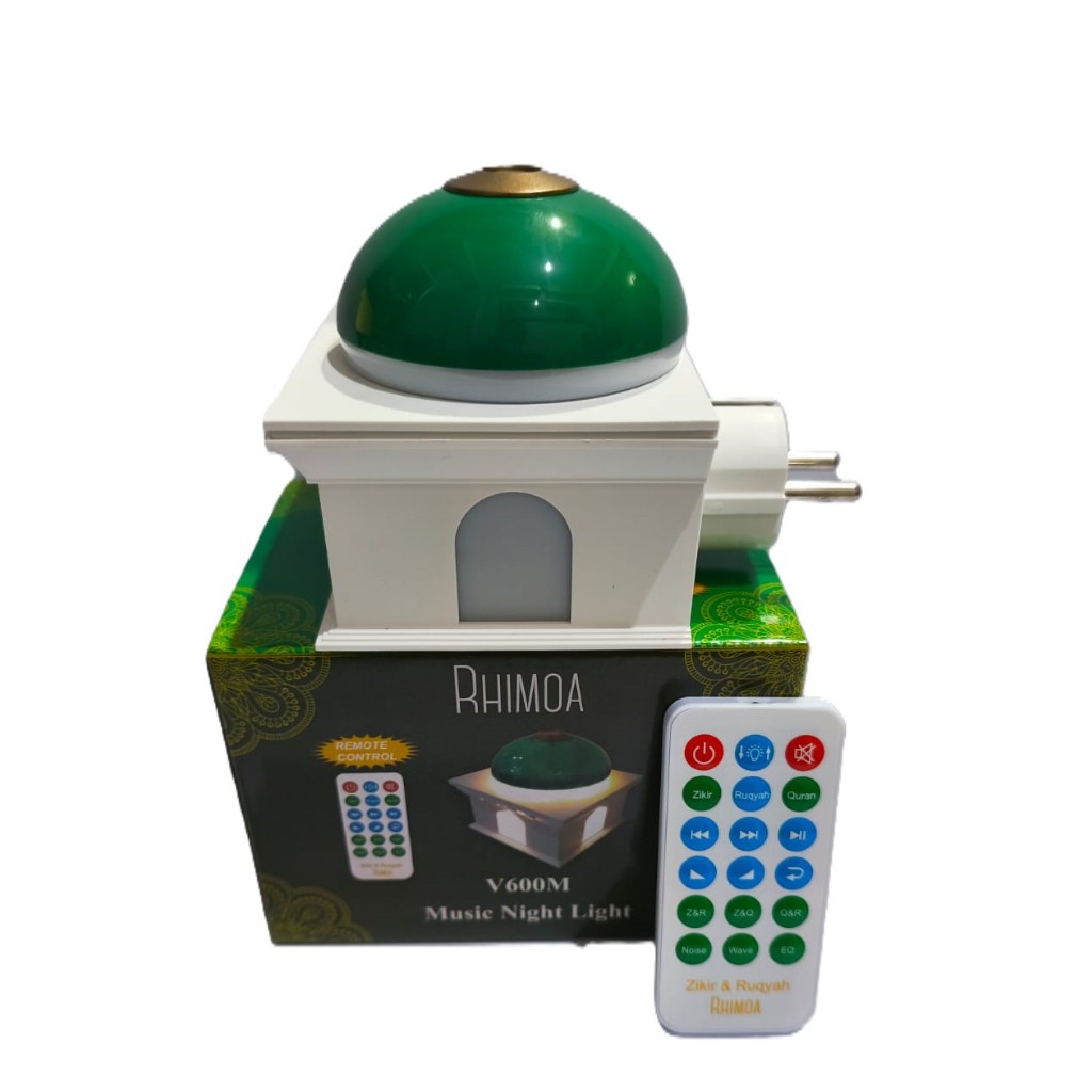 Speaker Murottal Al Quran Zikir Plug In 24 Jam - Masjid V600M + Remote