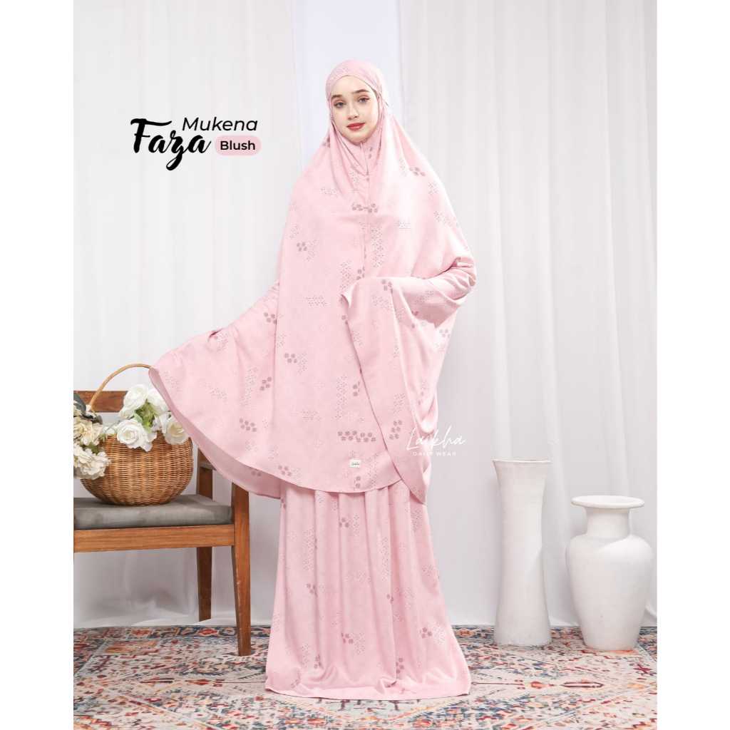 Faza Mukena Blush Mukena 2in1 by Laikha
