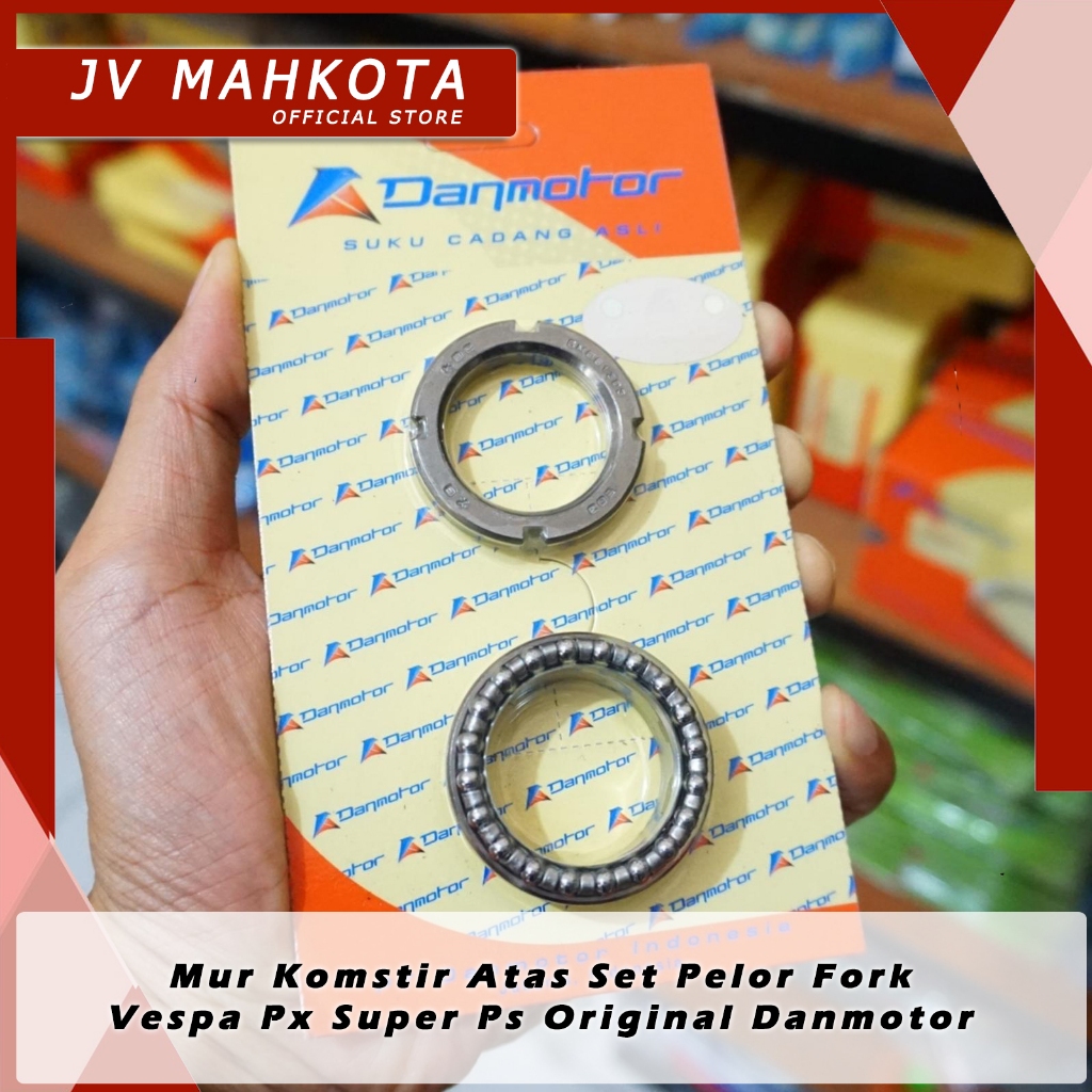 Mur Komstir Atas Set Pelor Fork Vespa Px Super Ps Original Danmotor