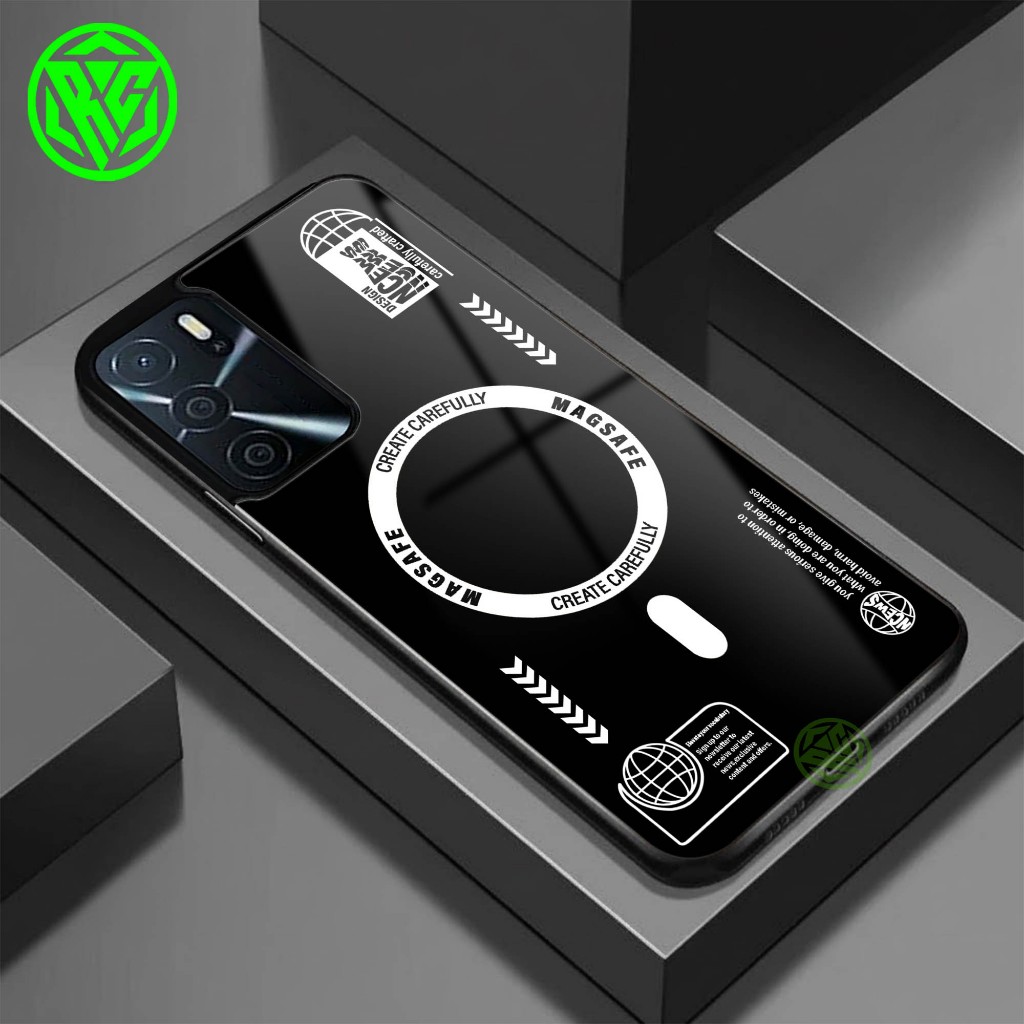 Softcase Oppo A16/A54S - Motif Terbaru Softcase Glass Kilau Full Body New Case Glossy casing Hp Oppo