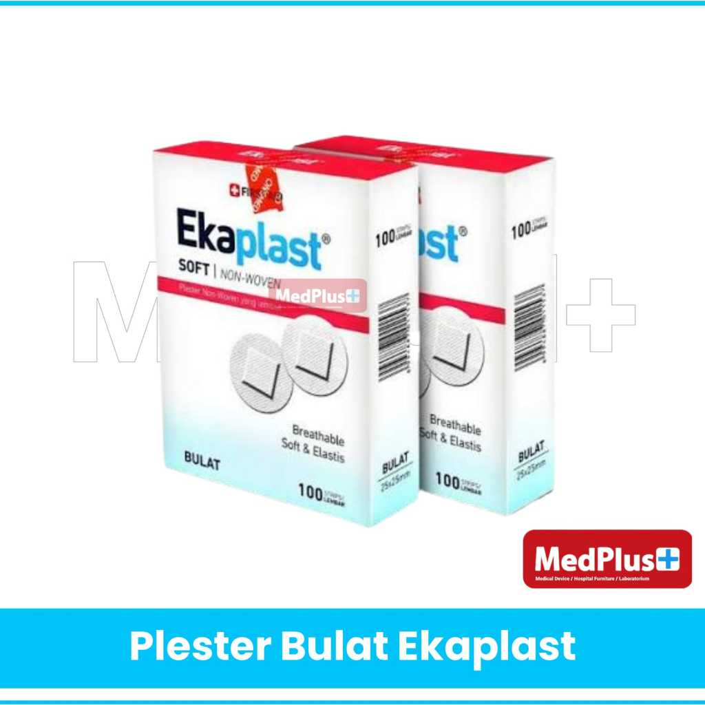 Ekaplast Soft Bulat Plester Bulat Plesterin Bulat isi 100 Pcs