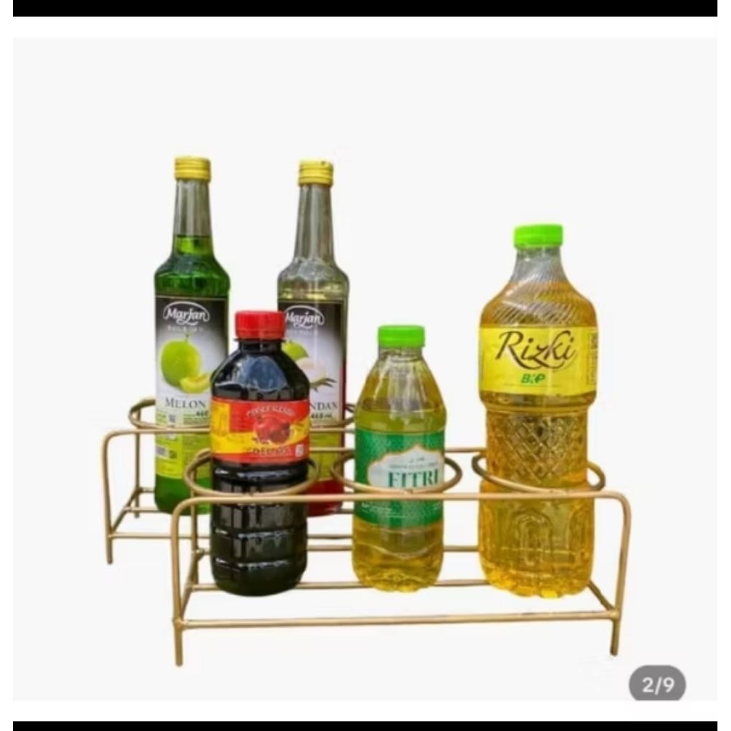 rak botol kecap sirup minyak