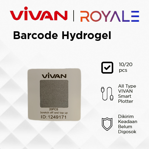 VIVAN Barcode Hydrogel Smart Plotter All Type VQM1000 VQM3000Pro 10 pcs / 20 pcs