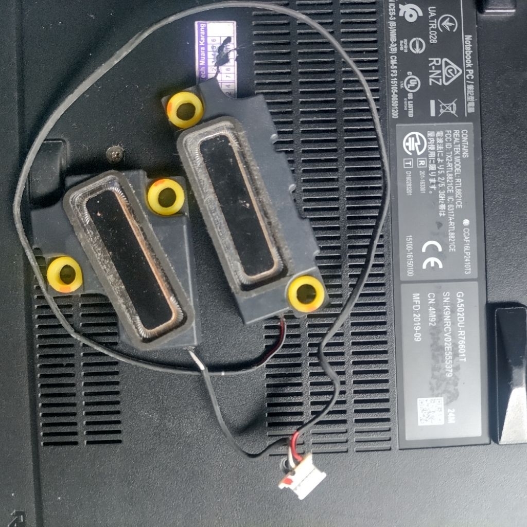 SPEAKER ASUS ROG ZEPHYRUS GA502DU ORIGINAL