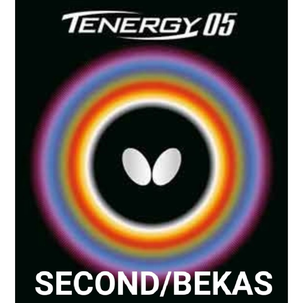 Tenergy 05 Merah (Second/bekas) Karet Tenis Meja/ Pingpong