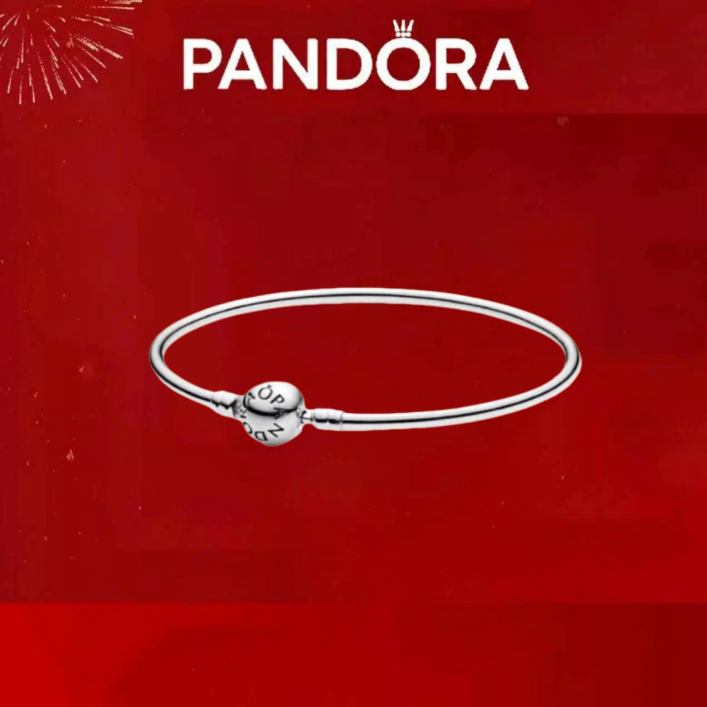 PANDORA Gelang Perak Serbaguna / Gelang Mewah Perak 925, untuk Sehari-hari