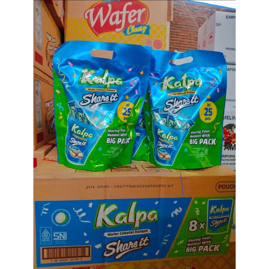 DUSAN Kalpa Share it 1 Dus/karton (8 pouch). isi 25/pouch Exp aman