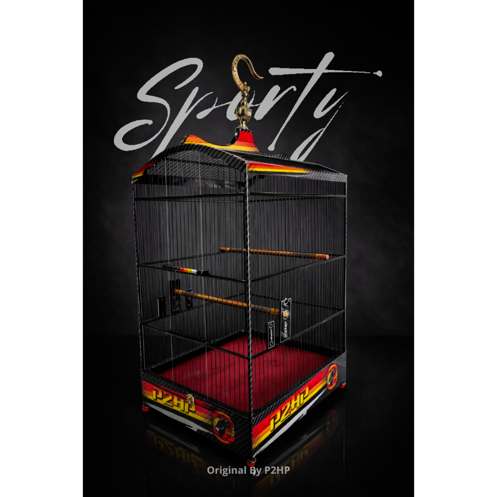 SANGKAR P2HP SPORTY STYLE UKURAN 42x45 CM