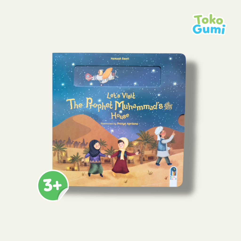 Let's Visit The Prophet Muhammad's House | Boardbook Buku Cerita Islami Berbahasa Inggris