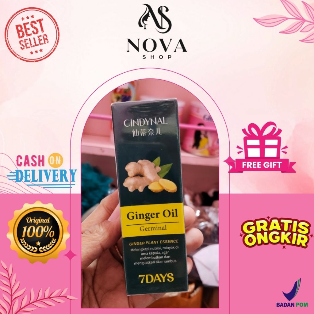 CINDYNAL GINGER OIL GERMINAL 30 ML
