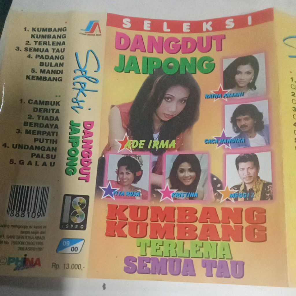 kaset pita DANGDUT JAIPONG D330