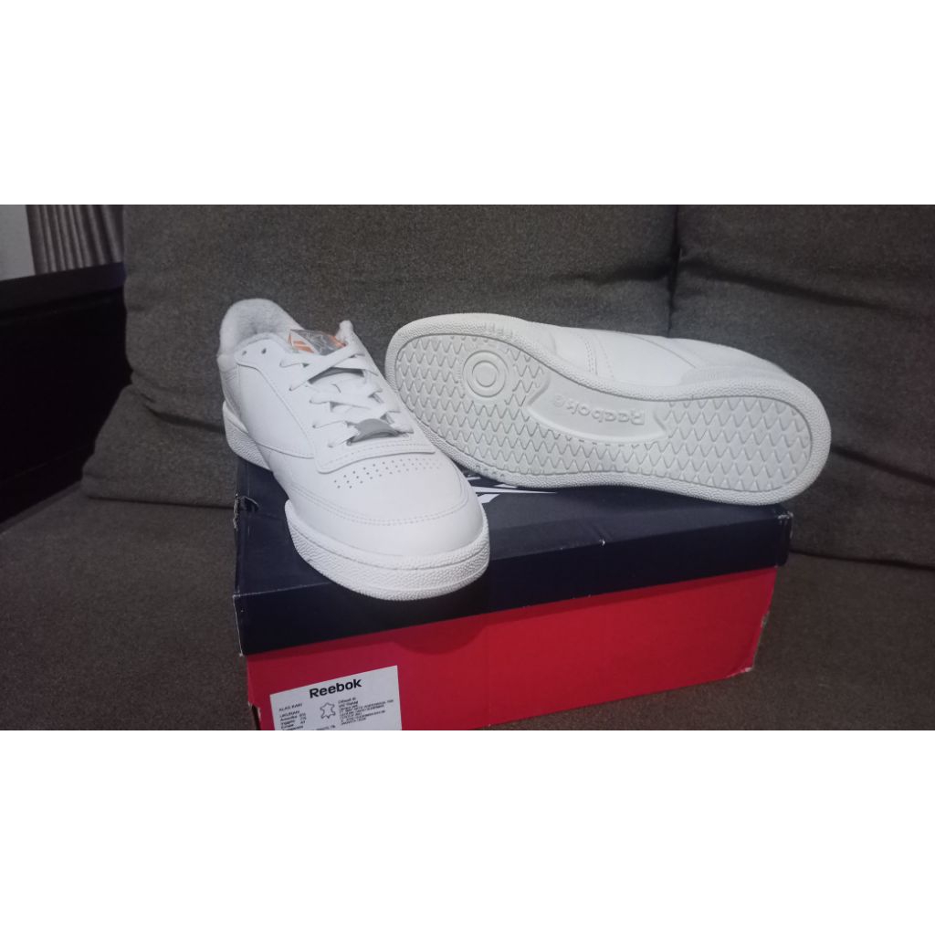 Sepatu Reebok Club C85 Chalk Men BNIB UK 41