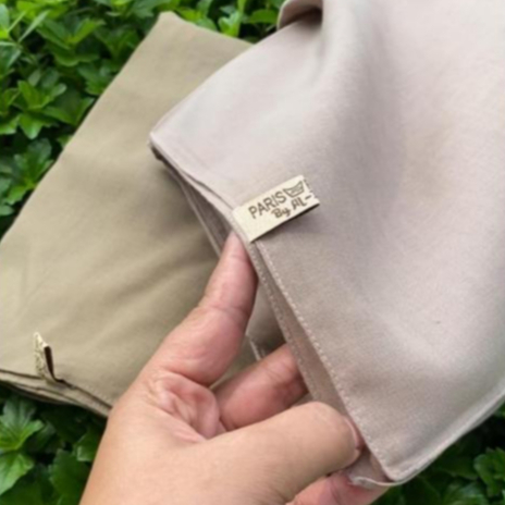 Hijab Segiempat Paris Premium jahit tepi Paris premium termurah Safa Hijab Al-mahira