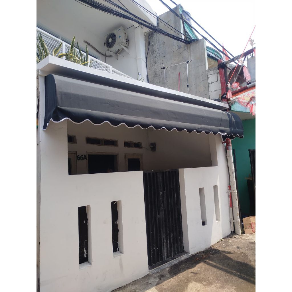 kanopi awning model lengkung murah