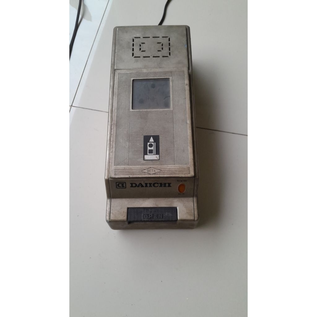 betamax rewinder pemutar kaset bekas rusak