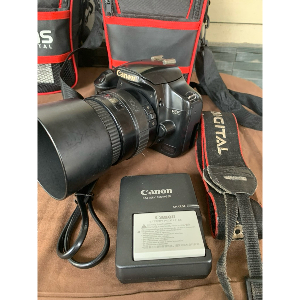 KAMERA DSLR CANON 450D LENSA SIGMA MACRO