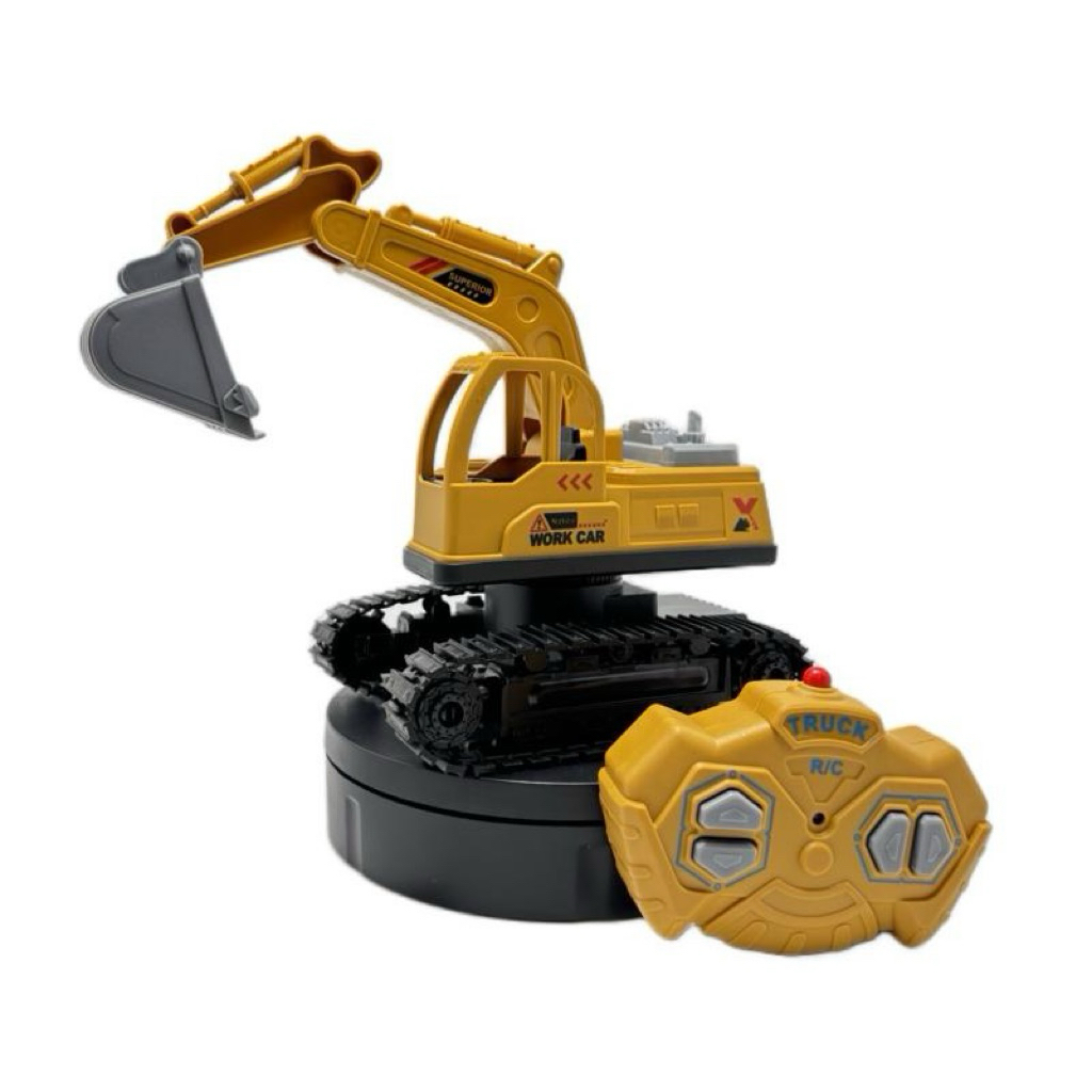 Mainan Anak Mainan RC Excavator / Beko – XLF Model Remote Control Skala 1:24
