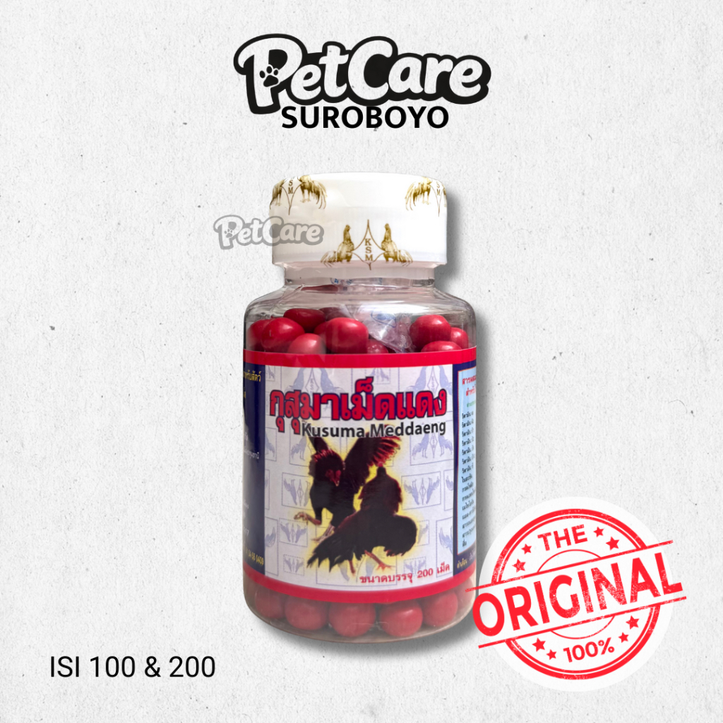 kusuma meddaeng kamlang kering isi 100 dan 200 | Kamlang Kusuma Medaeng | Mingkatkan stamina ayam