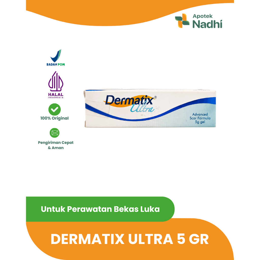 Dermatix Ultra Gel 5 Gram Untuk Bekas Luka