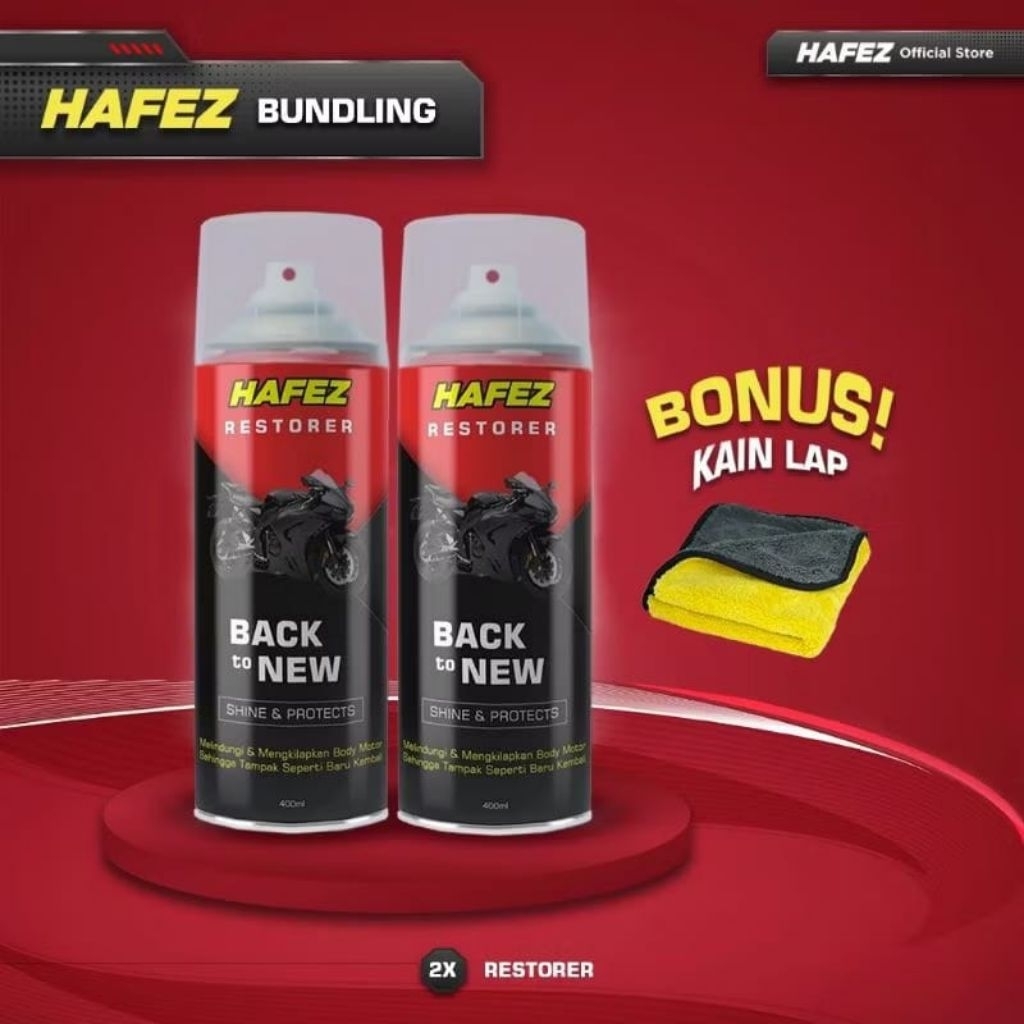 hafez restorer pengkilap body motor