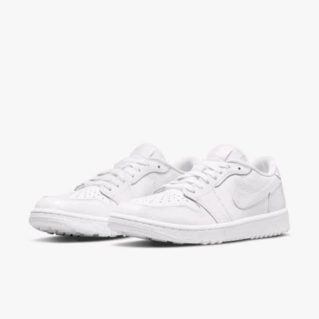 Sepatu Golf Nike Jordan 1 Low White Original
