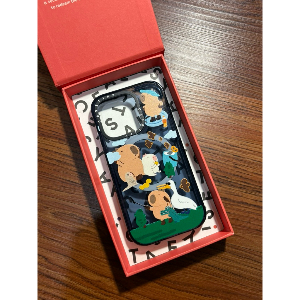preloved casetify iphone 15 pro capybara edition case iphone 15 pro