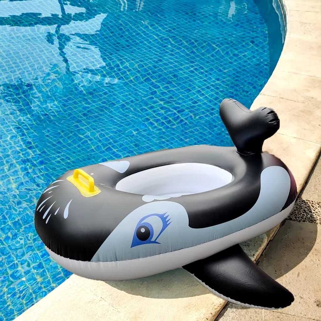 Pelampung Renang Ikan Paus Anak Bayi 1-3 Tahun Swim Boat Import