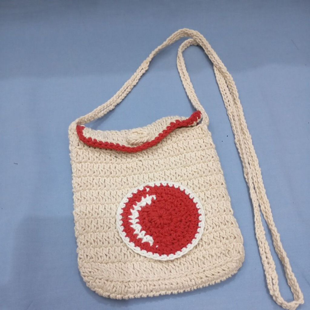 LELANG TAS...Tas anak rajut murah mini preloved bagus