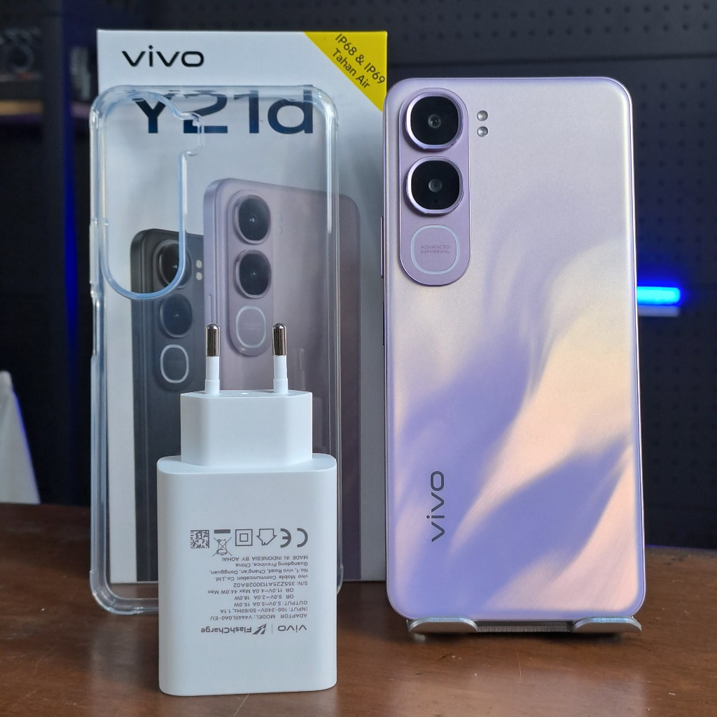 vivo y21d 4/128gb second like new garansi resmi