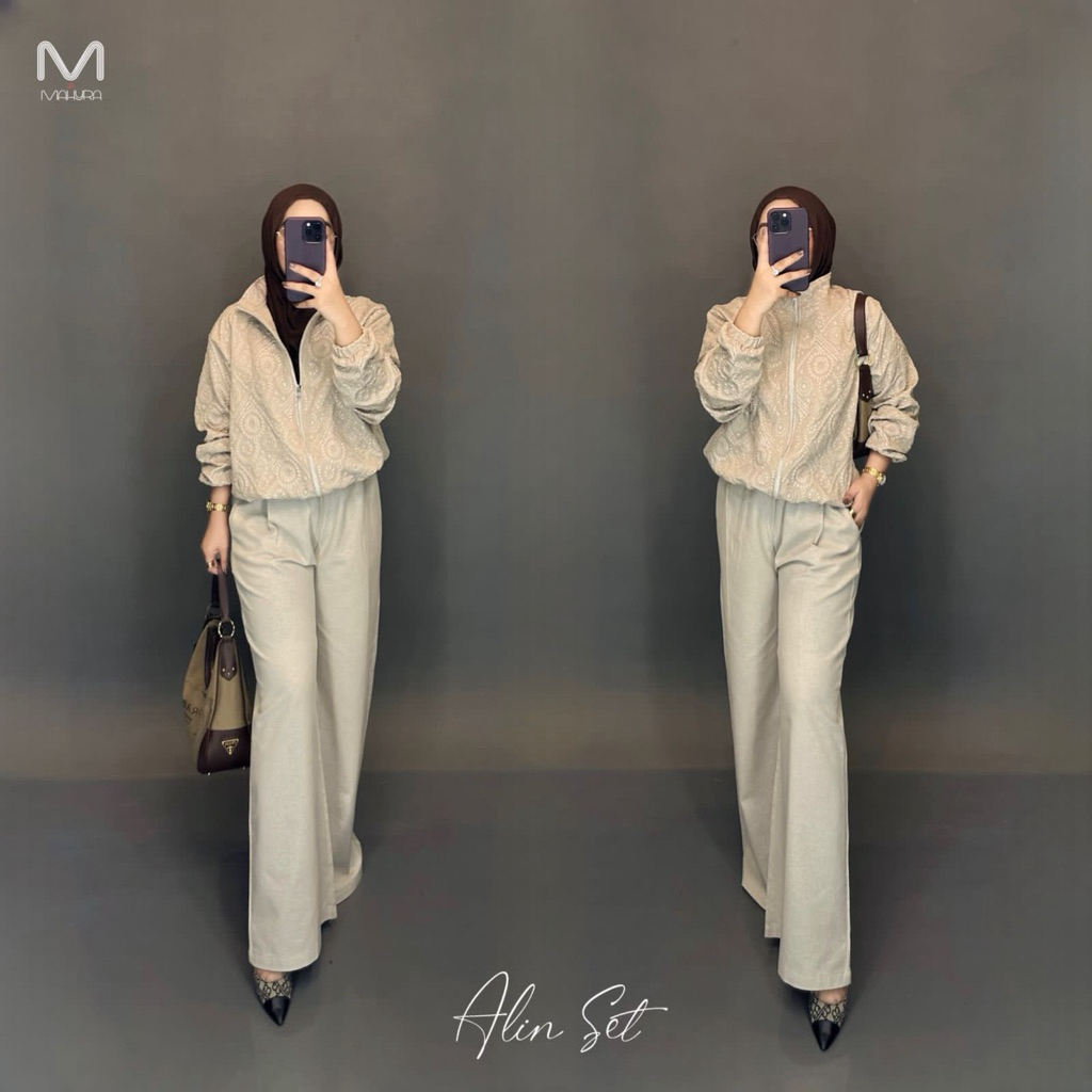 SETELAN MAHYRA / ONE SET CELANA MAHYRA READY