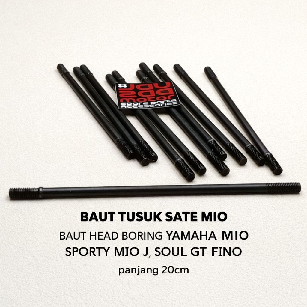 BAUT TUSUK SATE  MIO BAUT HEAD BORING YAMAHA MIO SPORTY MIO J SOUL GT FINO HARGA 1PCS