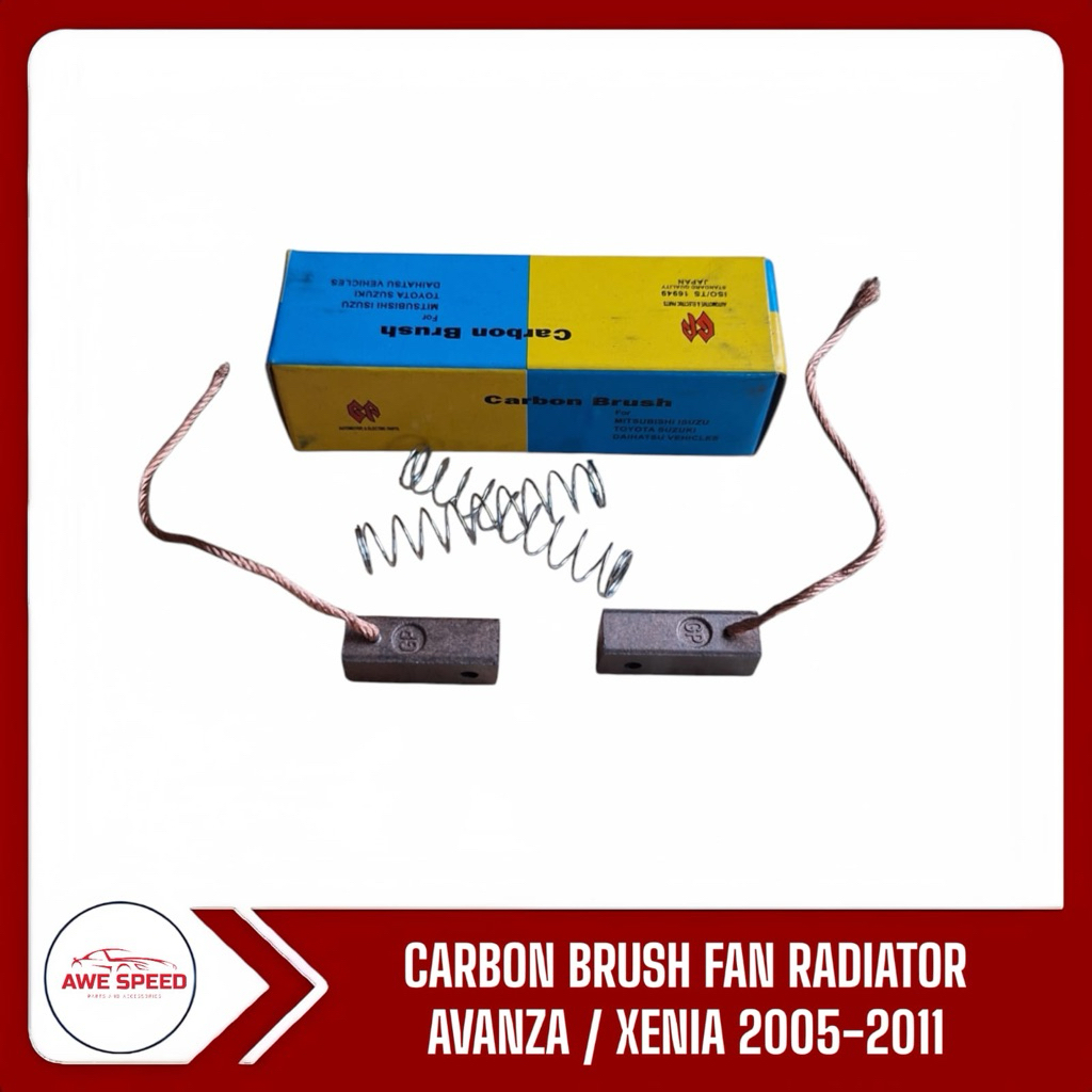 Carbon Brush Fan Radiator Avanza / xenia 2005-2011 (f1)