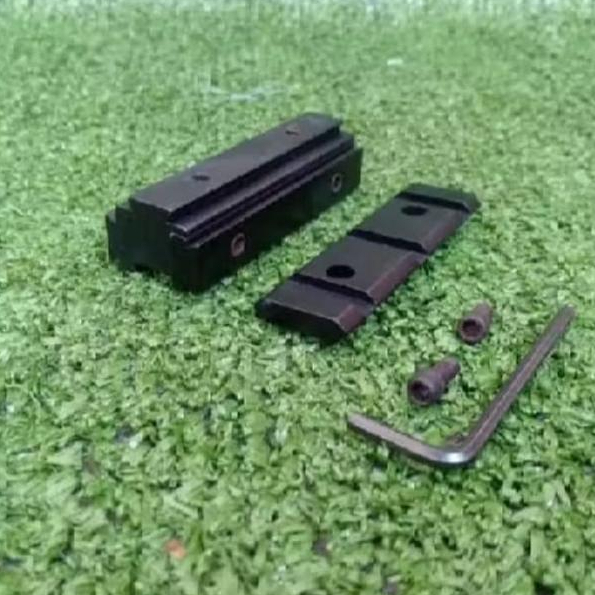 adaptor peninggi mounting rell peninggi mounting teleskop DS - 10