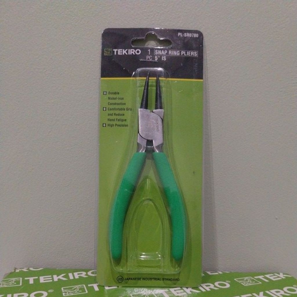 TEKIRO TANG LEPAS SIRKIP KLIP KANCINGAN SPI SNAP RING MASTER REM SNAP RING PLIERS 5" IS DI REMAS MEN